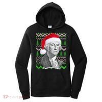 George Washington Ugly Christmas Sweater Women's Hoodie thumb 0