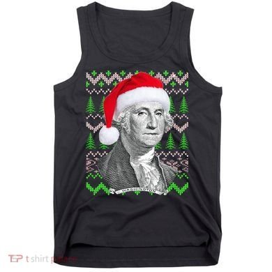 George Washington Ugly Christmas Sweater Tank Top