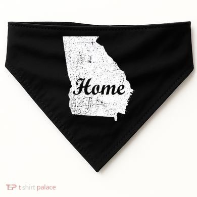 Georgia Home State USA-Made Doggie Bandana