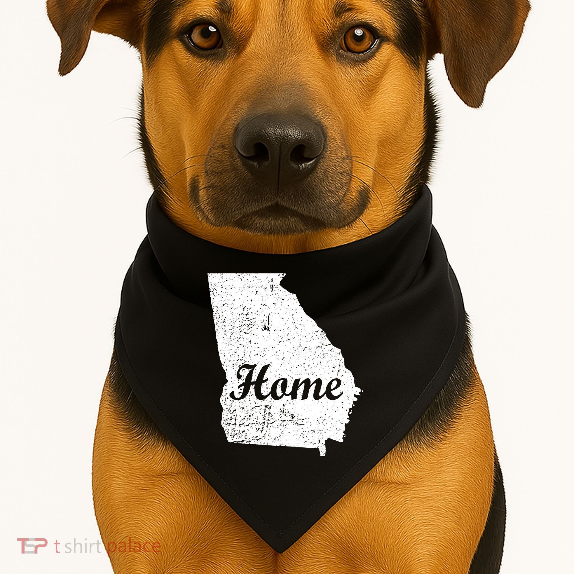 Georgia Home State USA-Made Doggie Bandana