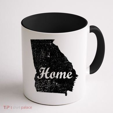 Georgia Home State Coffee Mug back