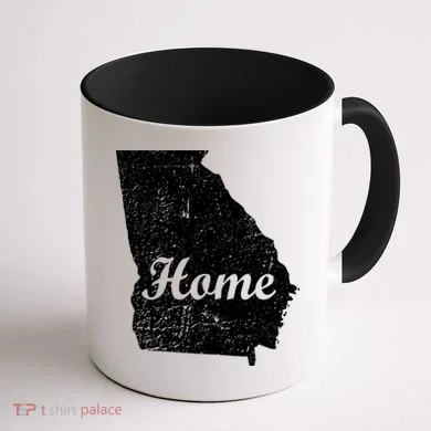 Georgia Home State Coffee Mug back