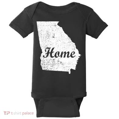 Georgia Home State Baby Bodysuit