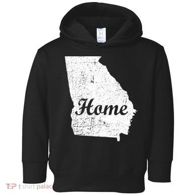 Georgia Home State Toddler Hoodie
