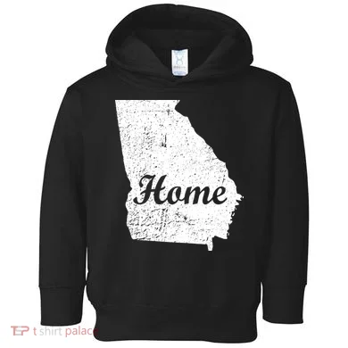 Georgia Home State Toddler Hoodie