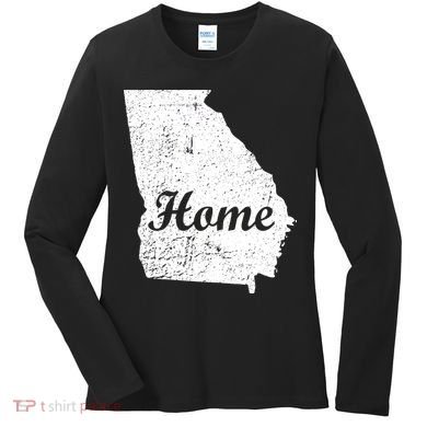 Georgia Home State Women's Long Sleeve Shirt