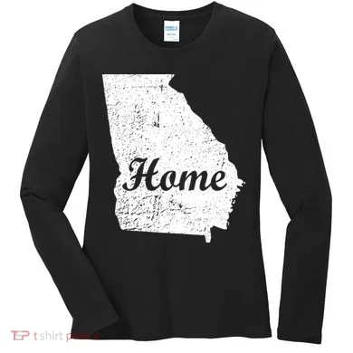 Georgia Home State Women's Long Sleeve Shirt