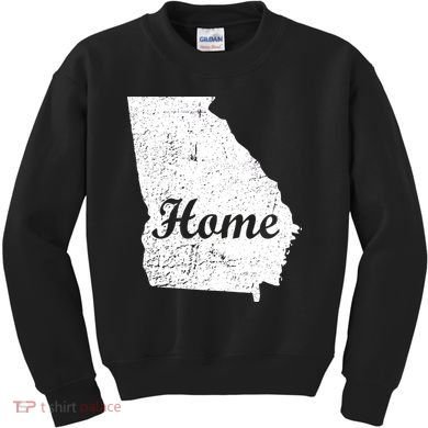 Georgia Home State Kids Sweatshirt