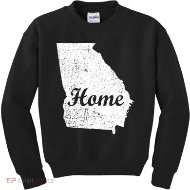 Georgia Home State Kids Sweatshirt