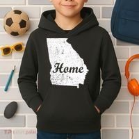 Georgia Home State Kids Hoodie thumb 2