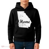 Georgia Home State Kids Hoodie thumb 4
