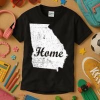 Georgia Home State Kids T-Shirt thumb 3