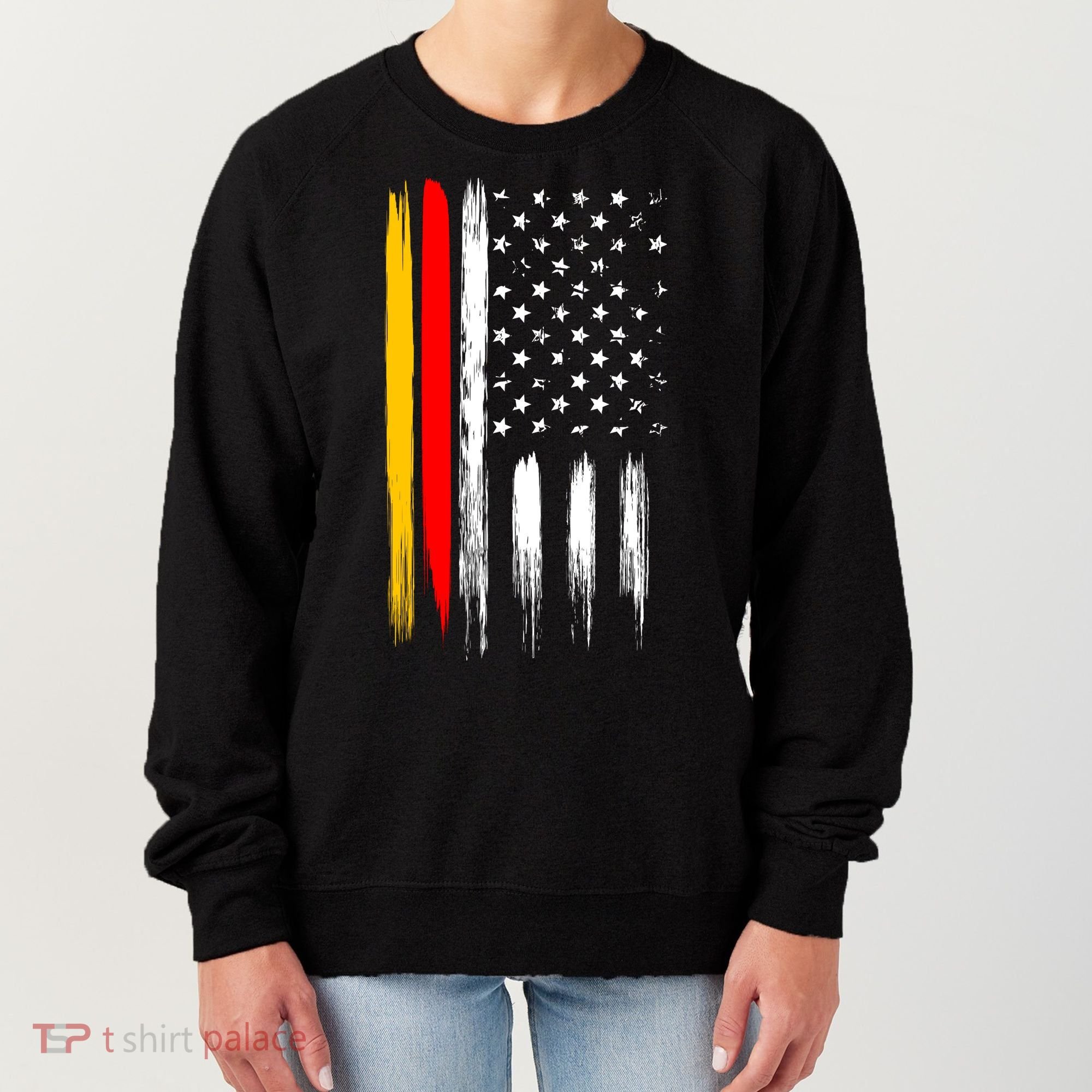 German American Oktoberfest Flag Women's Sweatshirt