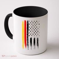 German American Oktoberfest Flag Coffee Mug thumb 0