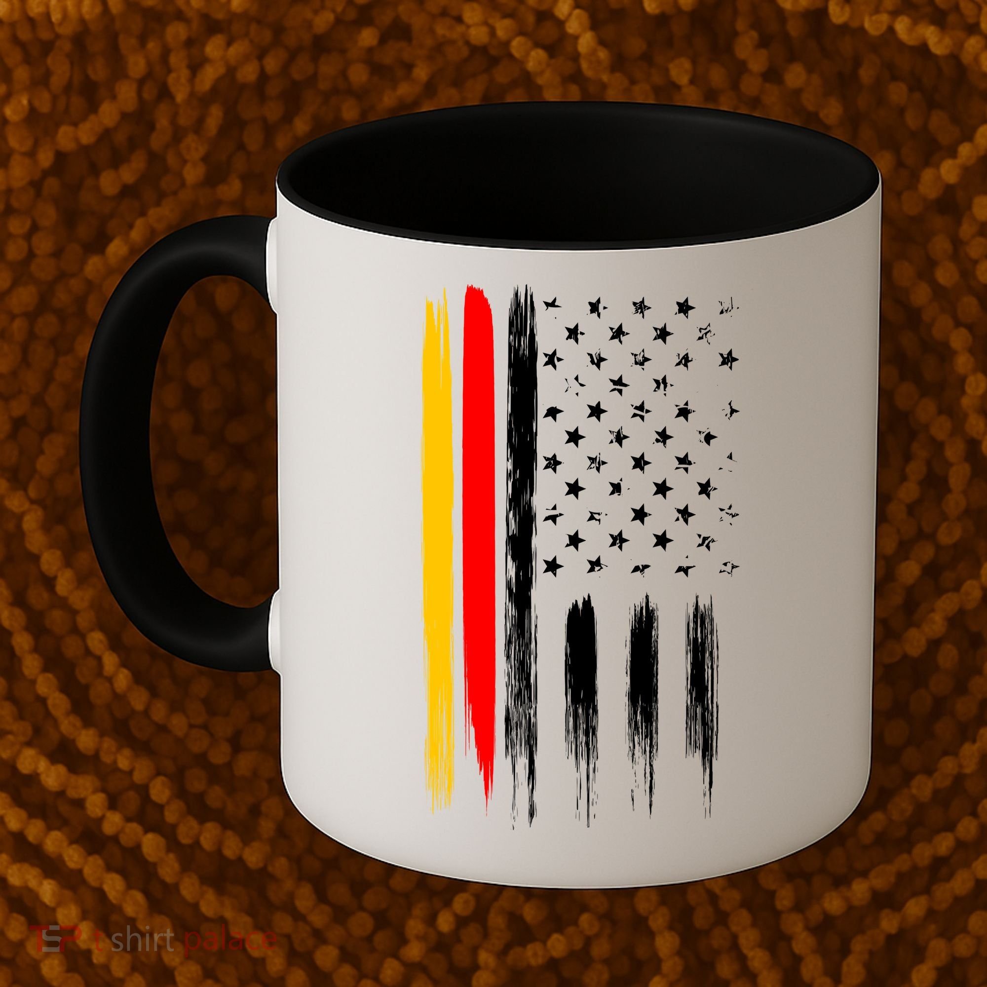 German American Oktoberfest Flag Coffee Mug