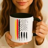 German American Oktoberfest Flag Coffee Mug thumb 3