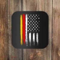 German American Oktoberfest Flag Coaster thumb 0