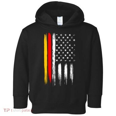 German American Oktoberfest Flag Toddler Hoodie