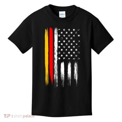 German American Oktoberfest Flag Kids T-Shirt