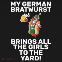 German Bratwurst Brings Girls To The Yard Women's Tank Top thumb 5