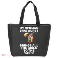 German Bratwurst Brings Girls To The Yard Tote Bag thumb 0