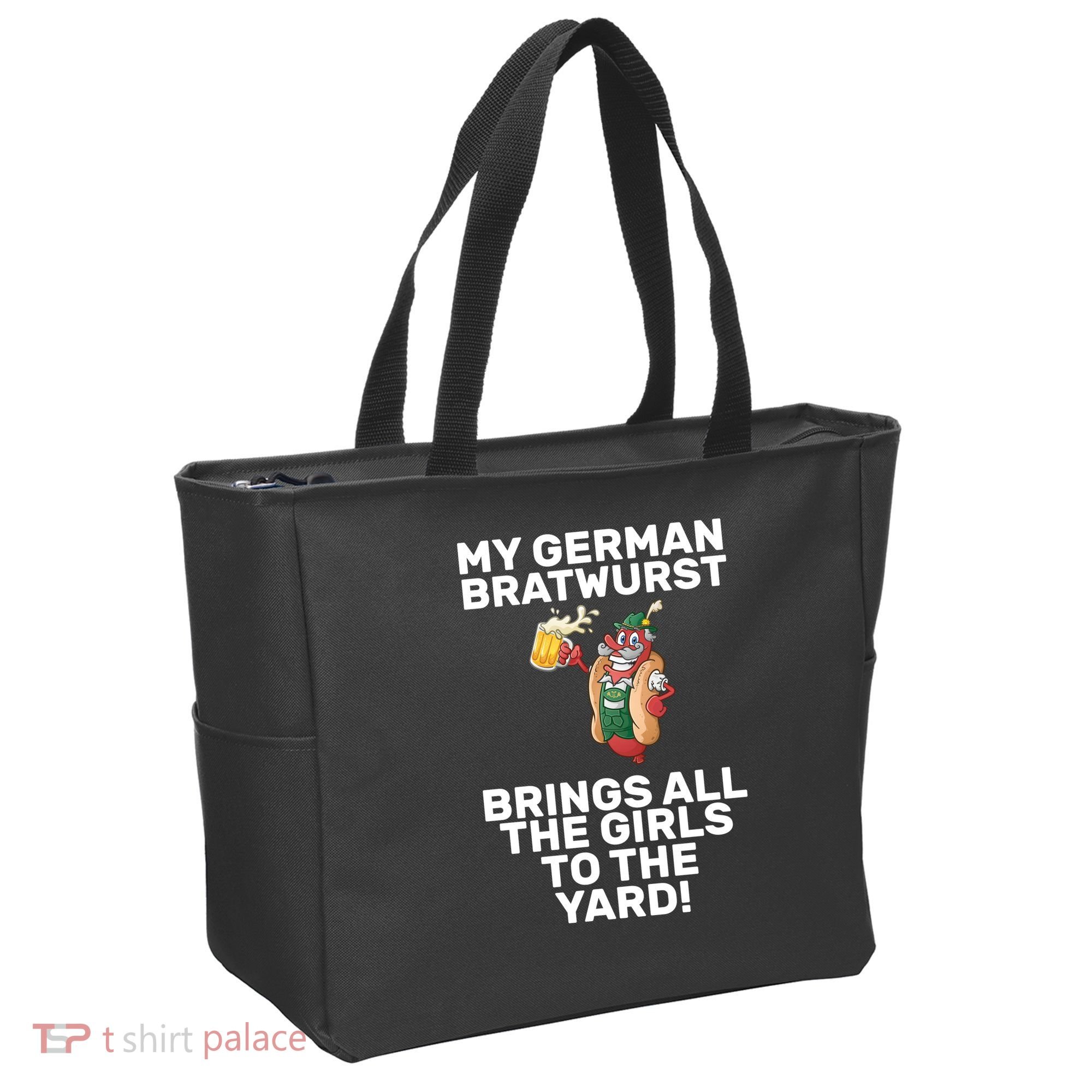 German Bratwurst Brings Girls To The Yard Tote Bag