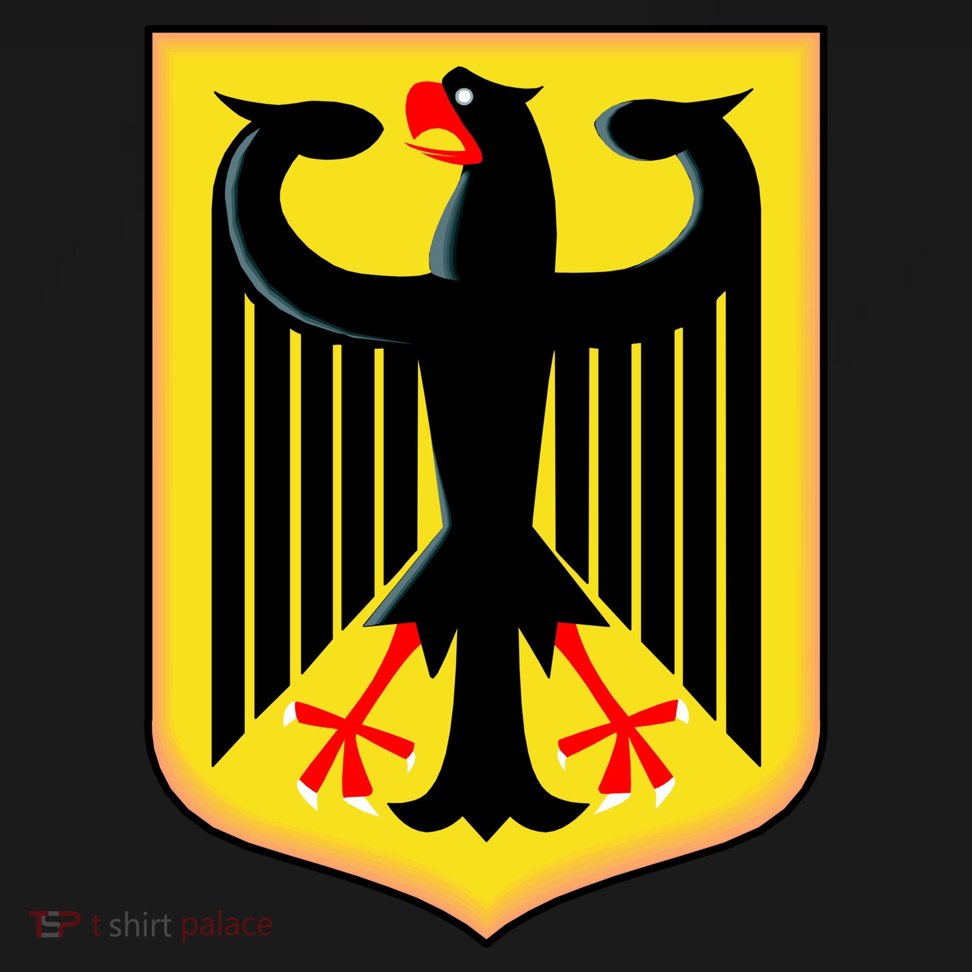 German Emblem Button