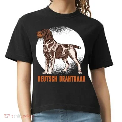 German Wirehaired Pointer Dog Comfort Colors Boxy T-Shirt