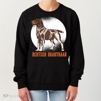 German Wirehaired Pointer Dog Women's Sweatshirt thumb 0