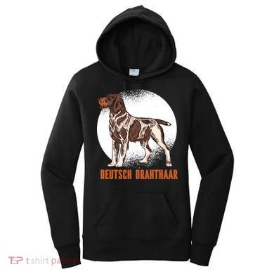 German Wirehaired Pointer Dog Women's Hoodie