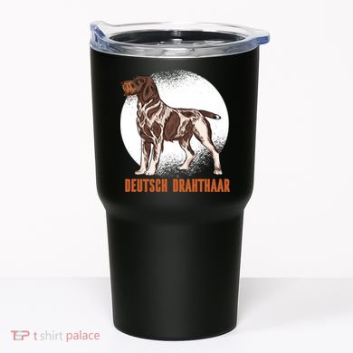 German Wirehaired Pointer Dog Tumbler