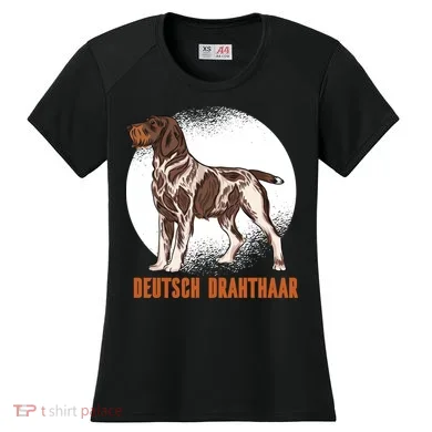 German Wirehaired Pointer Dog Women's Cooling Performance Crew T-Shirt
