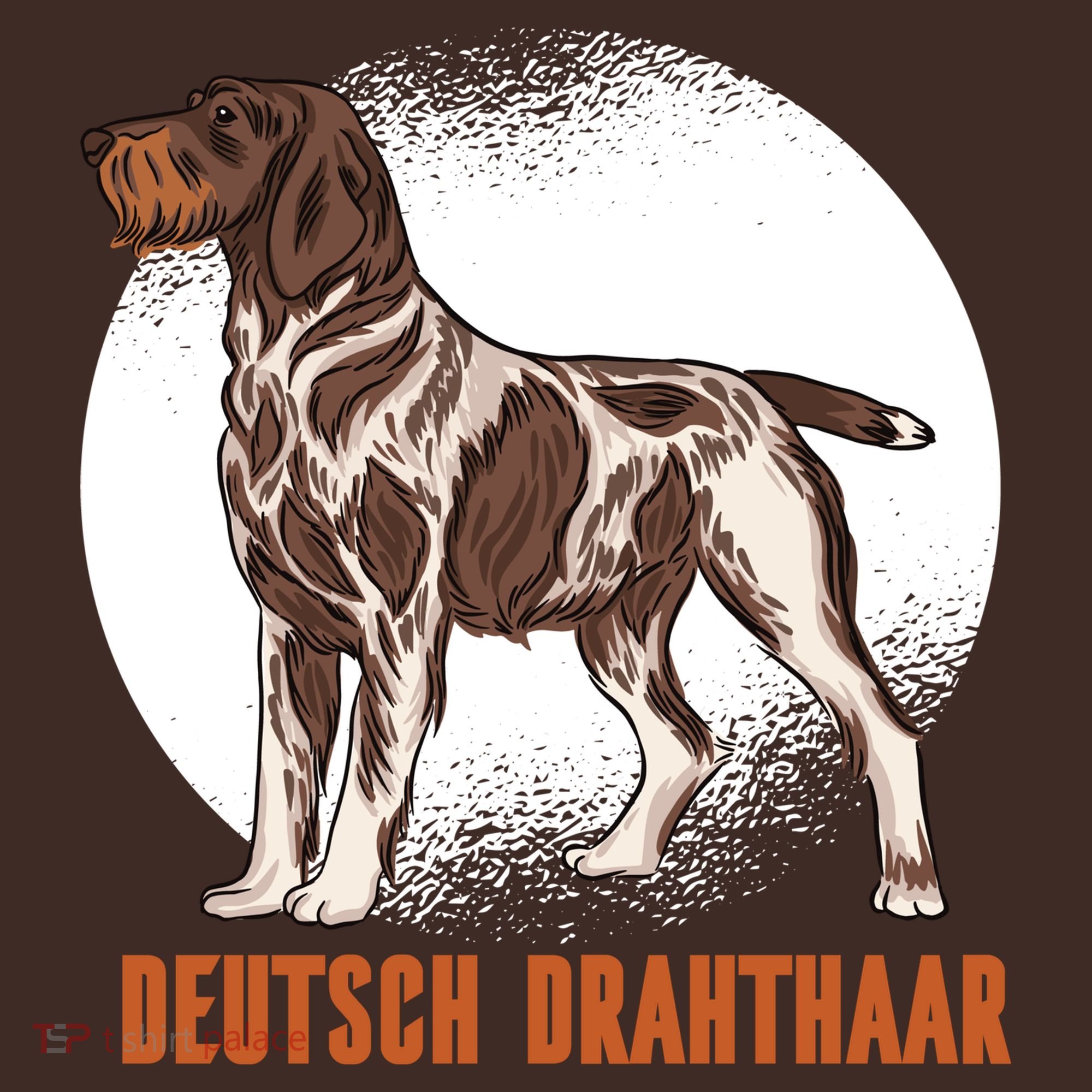 German Wirehaired Pointer Dog Coaster