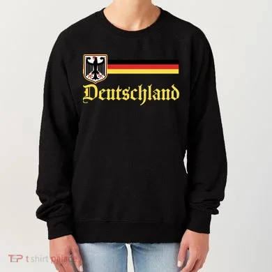 Germany Flag Stripe Logo Women's Sweatshirt