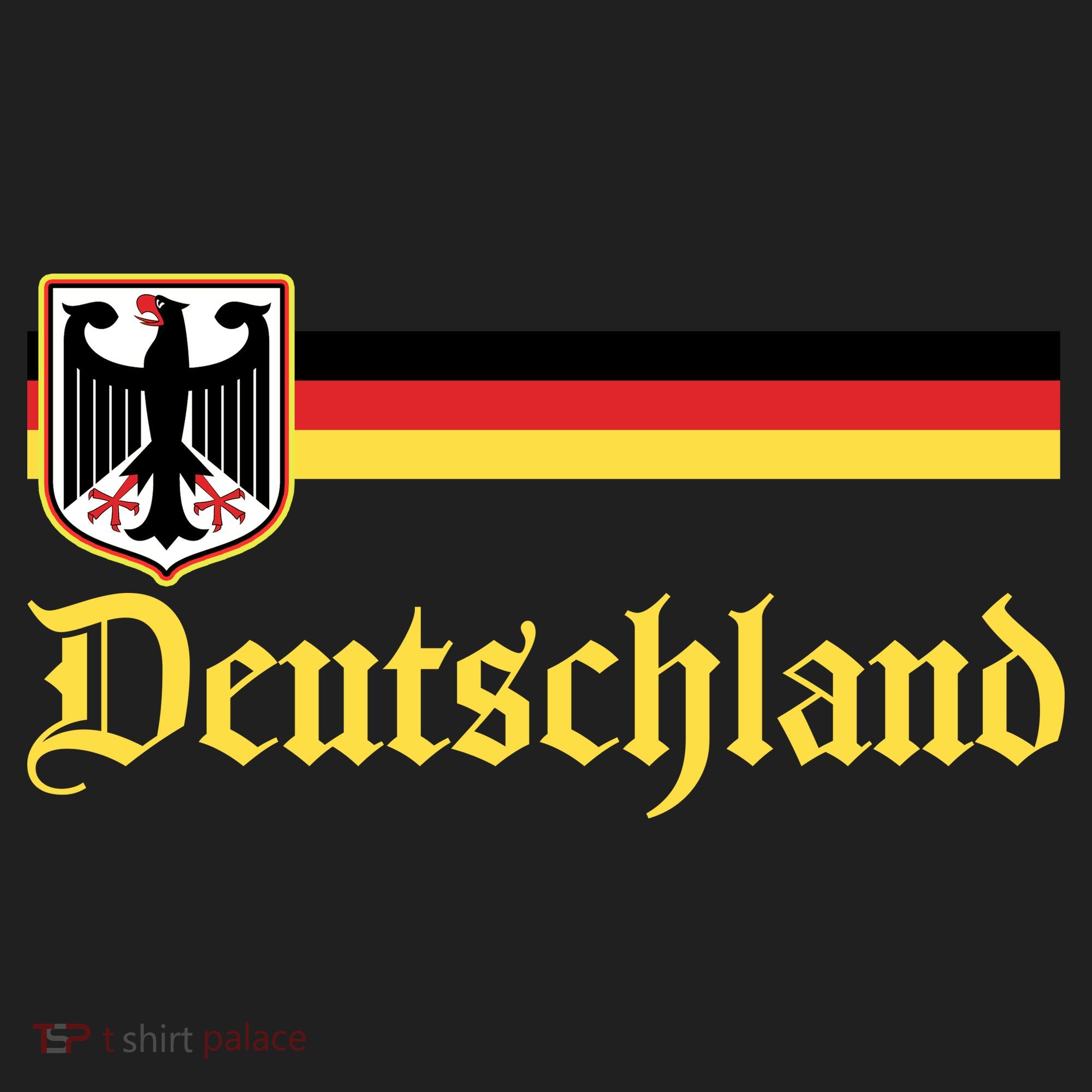 Germany Flag Stripe Logo Women's Sweatshirt