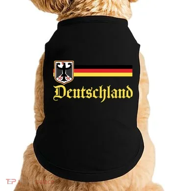 Germany Flag Stripe Logo Doggie Tank