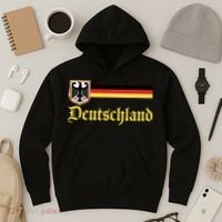 Germany Flag Stripe Logo Hoodie thumb 3