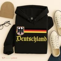 Germany Flag Stripe Logo Hoodie thumb 4