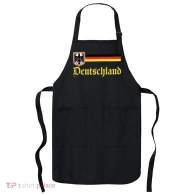 Germany Flag Stripe Logo Apron