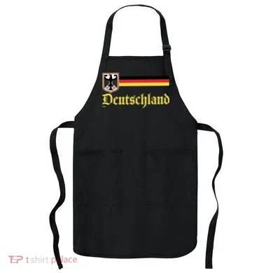 Germany Flag Stripe Logo Apron