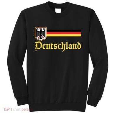 Germany Flag Stripe Logo Sweatshirt