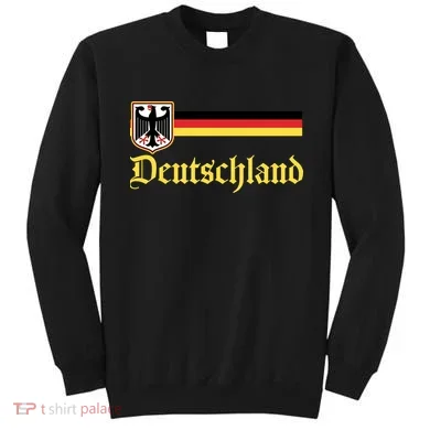 Germany Flag Stripe Logo Sweatshirt
