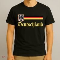 Germany Flag Stripe Logo T-Shirt thumb 3