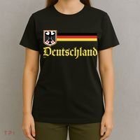 Germany Flag Stripe Logo T-Shirt thumb 4