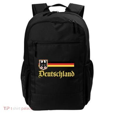 Germany Flag Stripe Logo Backpack