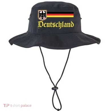 Germany Flag Stripe Logo Bucket Hat