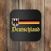 Germany Flag Stripe Logo Coaster thumb 0