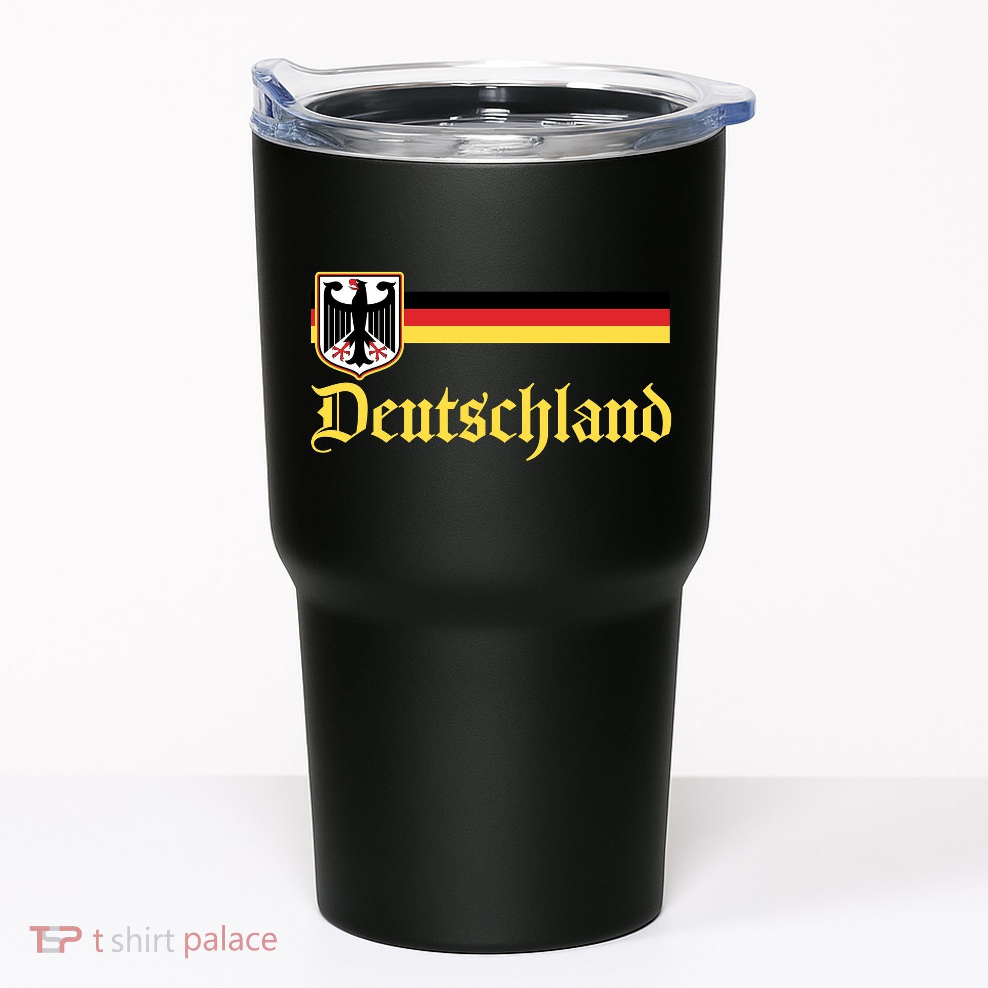 Germany Flag Stripe Logo Tumbler