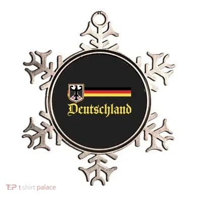 Germany Flag Stripe Logo Ornament