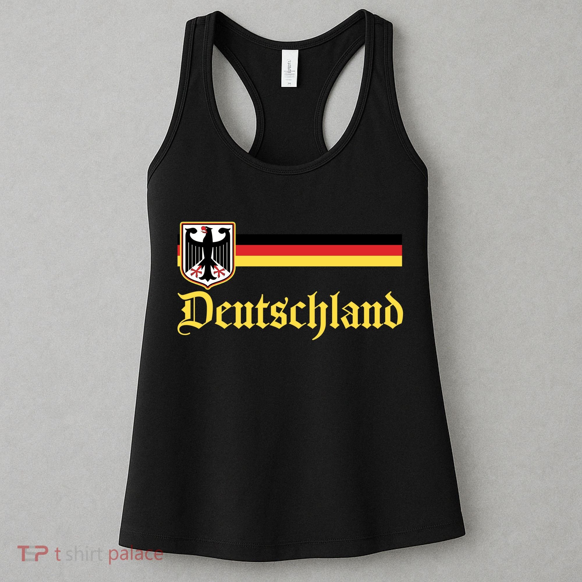 Germany Flag Stripe Logo Women's Tank Top